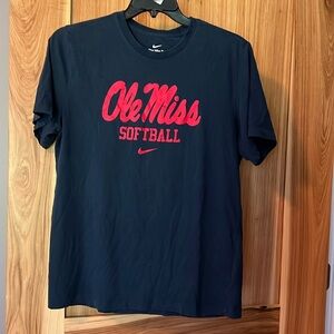 Ole Miss Softball Nike Softball Athlete Issued Large